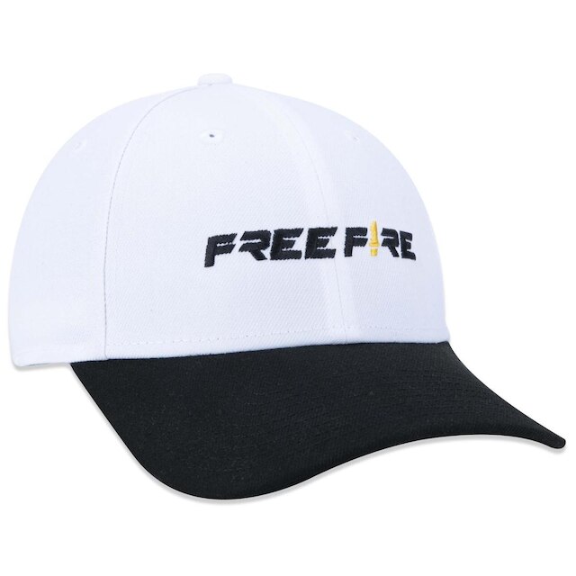 Boné New Era Free Fire Aba Curva Snapback Masculino