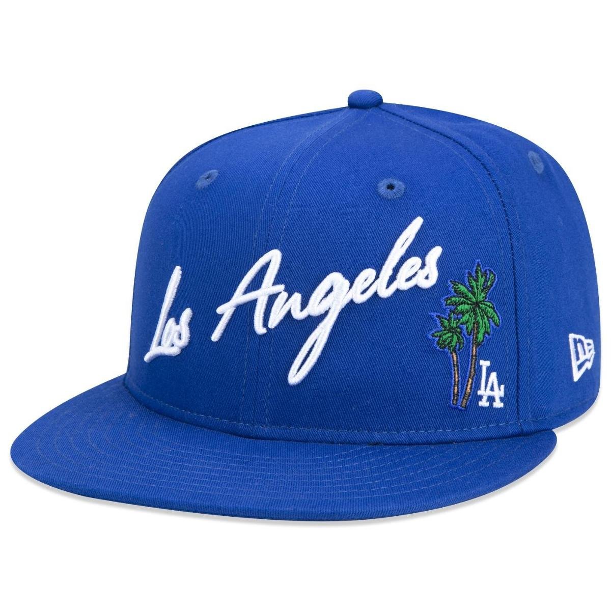 Boné New Era MLB Los Angeles Dodgers Aba Reta Strapback 59FIFTY Menor preço em Boné New Era MLB Los Angeles Dodgers Aba Reta Strapback 59FIFTY