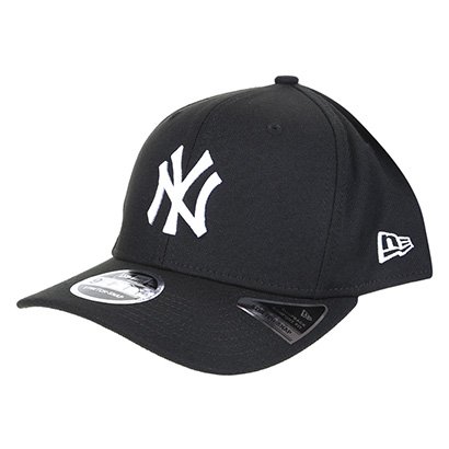 Boné New Era MLB New York Yankees Aba Curva Snapback Stretch 9Fifty - Masculino