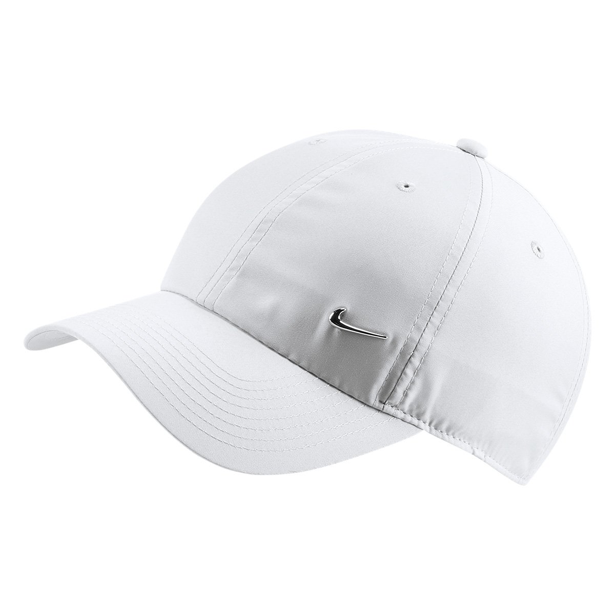 Boné Nike Aba Curva H86 Metal Swoosh - Branco é ruim? Boné Nike Aba Curva H86 Metal Swoosh - Branco é boa?