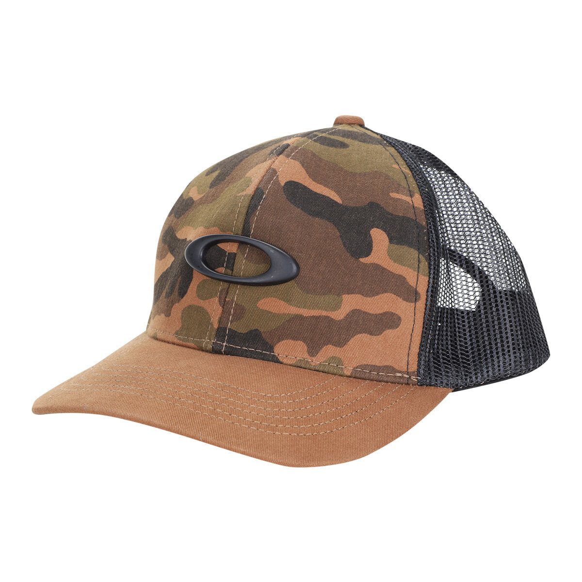 Boné Oakley Aba Curva Snapback Ellipse Camo Trucker - Bege é ruim? Boné Oakley Aba Curva Snapback Ellipse Camo Trucker - Bege é boa?