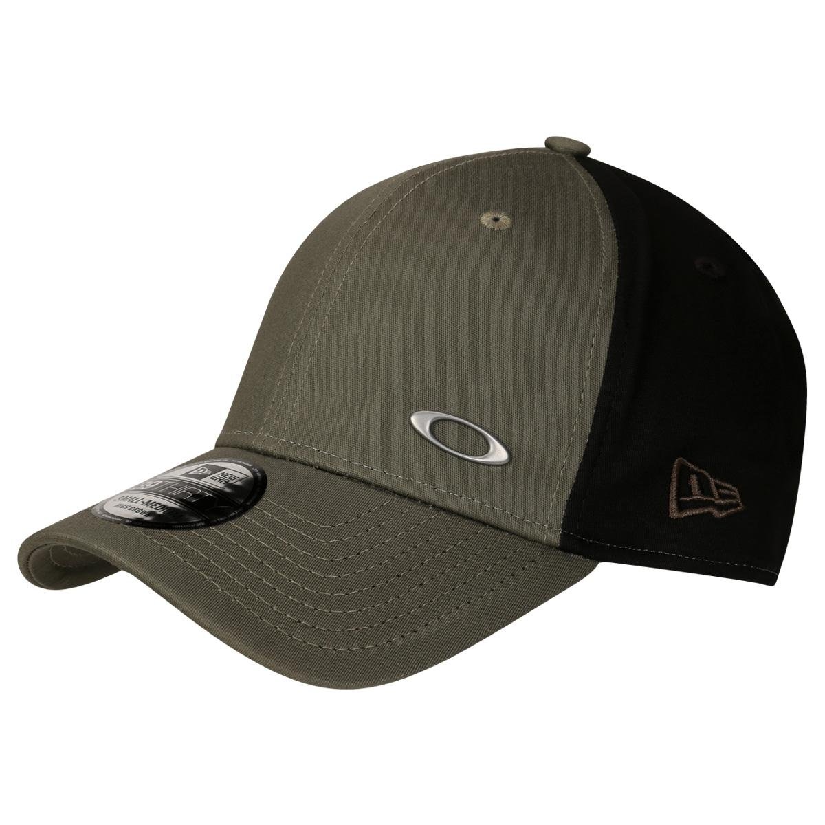 Boné Oakley Tinfoil - Musgo+Preto Menor preço em Boné Oakley Tinfoil - Musgo+Preto