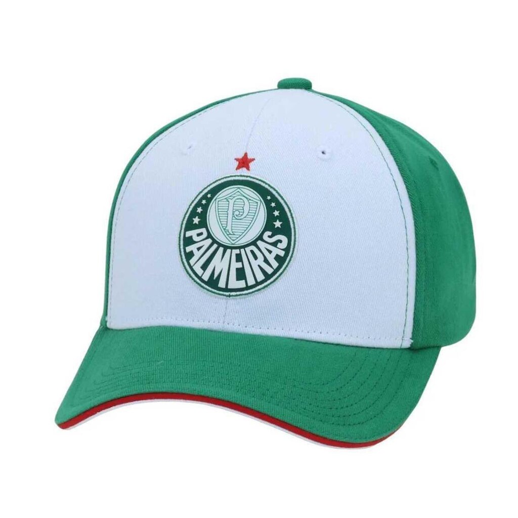 Boné Palmeiras Patch Silk Frontal Verde Supercap