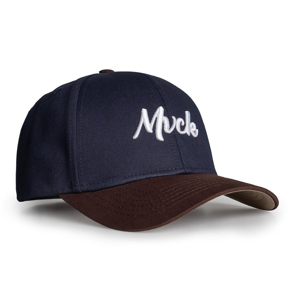Boné Polo Classic Marinho Aba Marrom MVCK