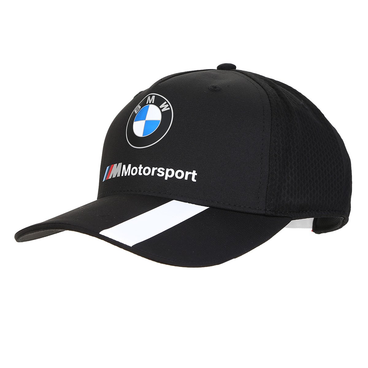 Boné Puma Aba Curva BMW M Motorsport BB - Preto Menor preço em Boné Puma Aba Curva BMW M Motorsport BB - Preto