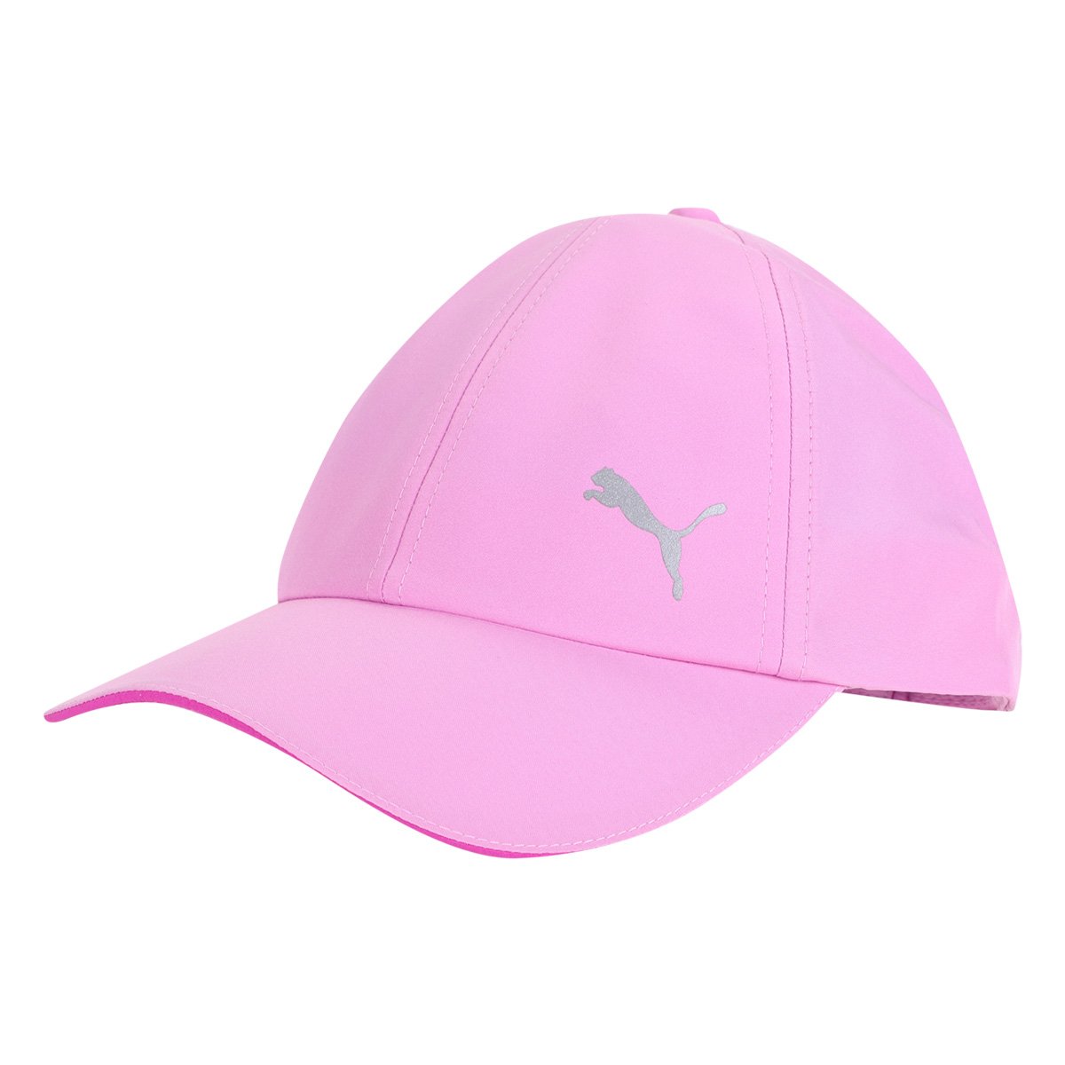 Boné Puma Aba Curva Strapback Ess Running - Rosa Menor preço em Boné Puma Aba Curva Strapback Ess Running - Rosa