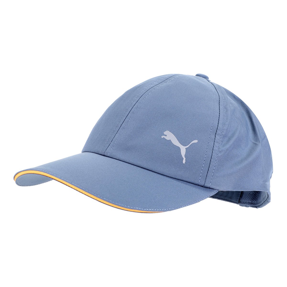 Boné Puma Aba Curva Strapback Ess Running - Azul+Laranja Menor preço em Boné Puma Aba Curva Strapback Ess Running - Azul+Laranja