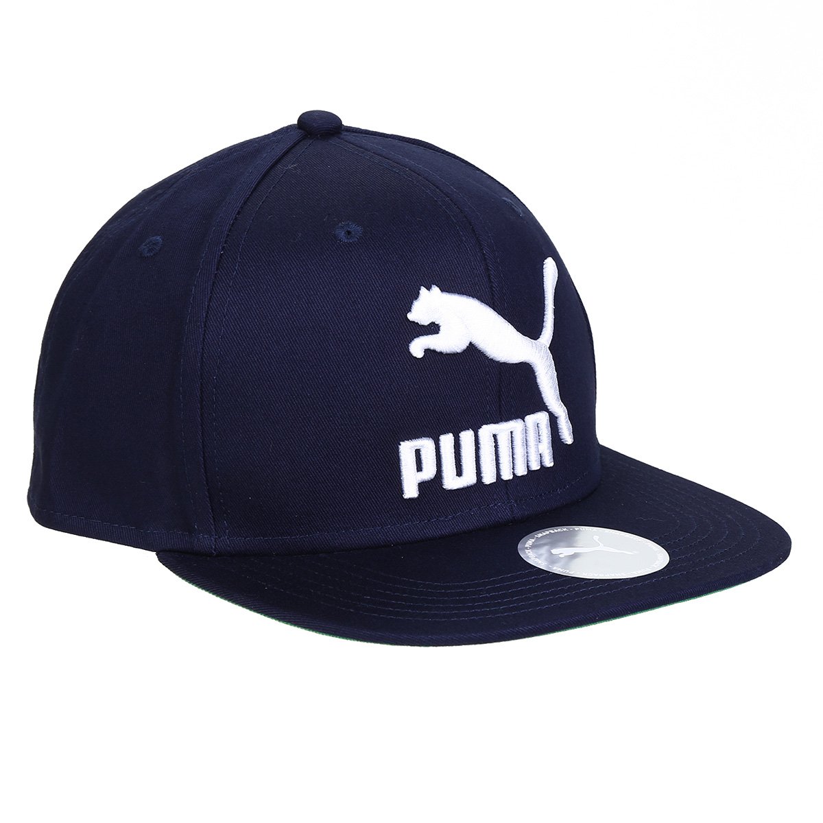 Boné Puma Aba Reta LS Colourblock - Azul+Azul claro | Zattini