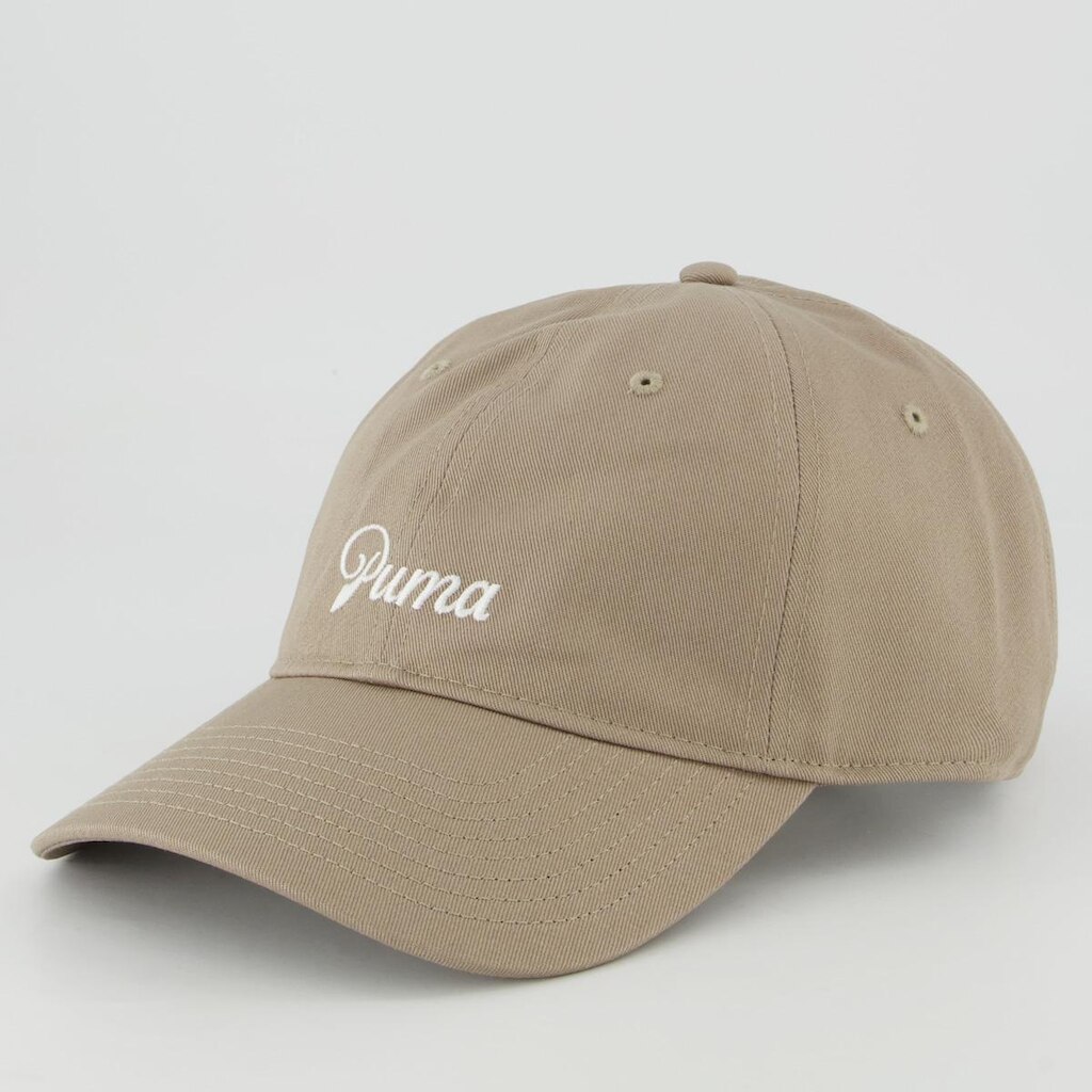 Boné Puma Script Logo Dad Marrom