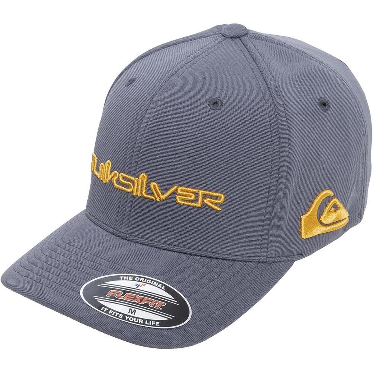 Boné Quiksilver Aba Curva Emb New Wave WT24 - Cinza Menor preço em Boné Quiksilver Aba Curva Emb New Wave WT24 - Cinza