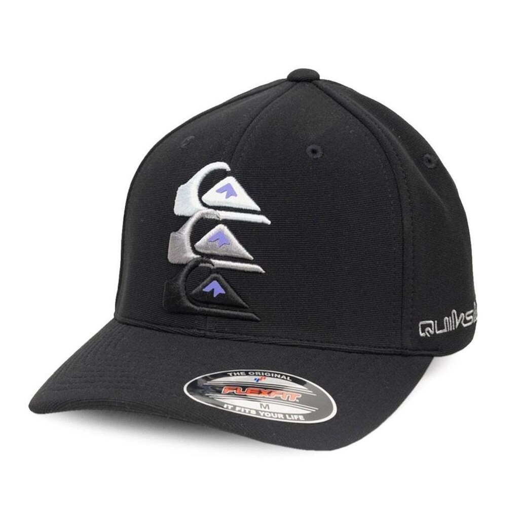 Boné Quiksilver Emb Three Logo Black