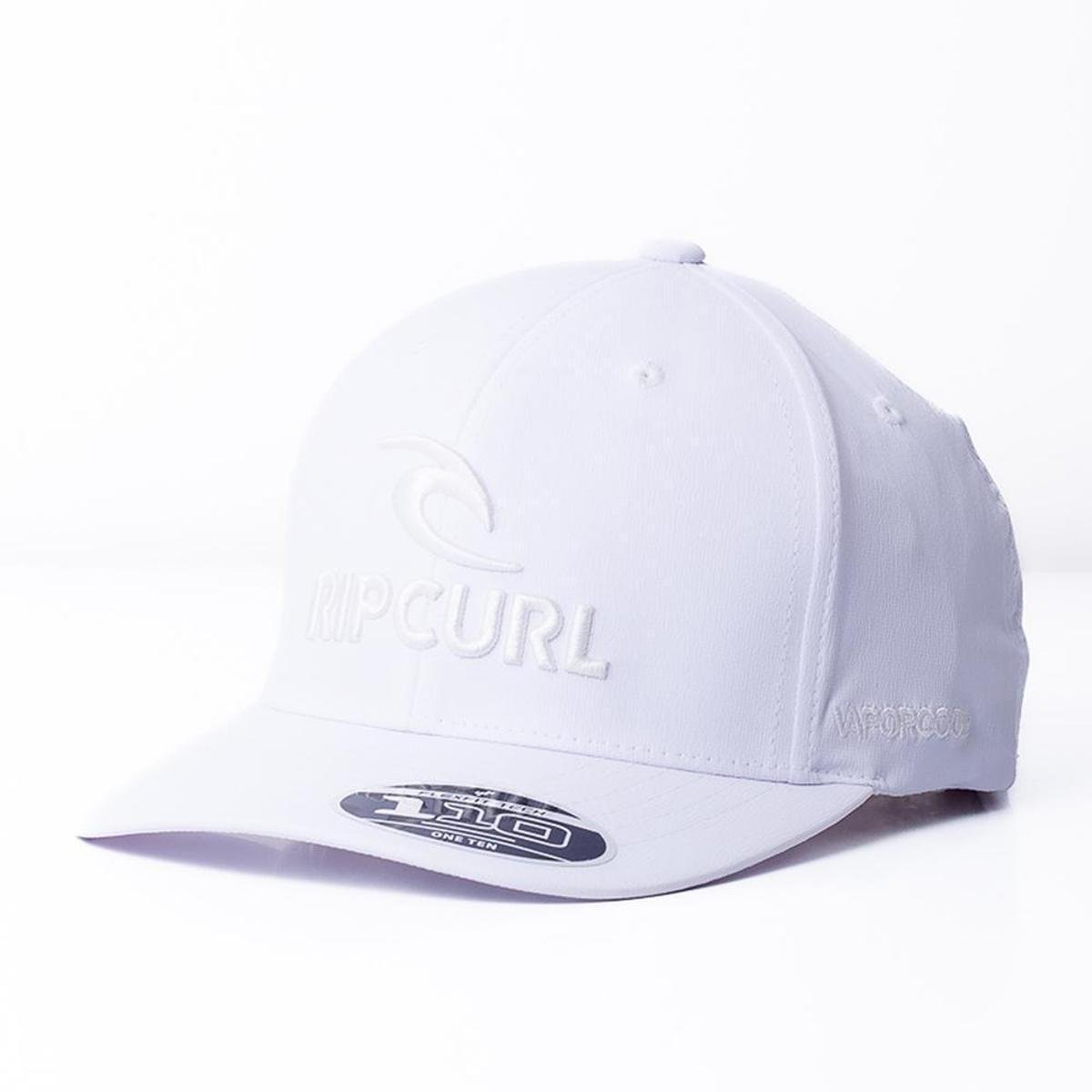 Boné Rip Curl Aba Curva Brand Stack VC SB WT24 - Branco Menor preço em Boné Rip Curl Aba Curva Brand Stack VC SB WT24 - Branco