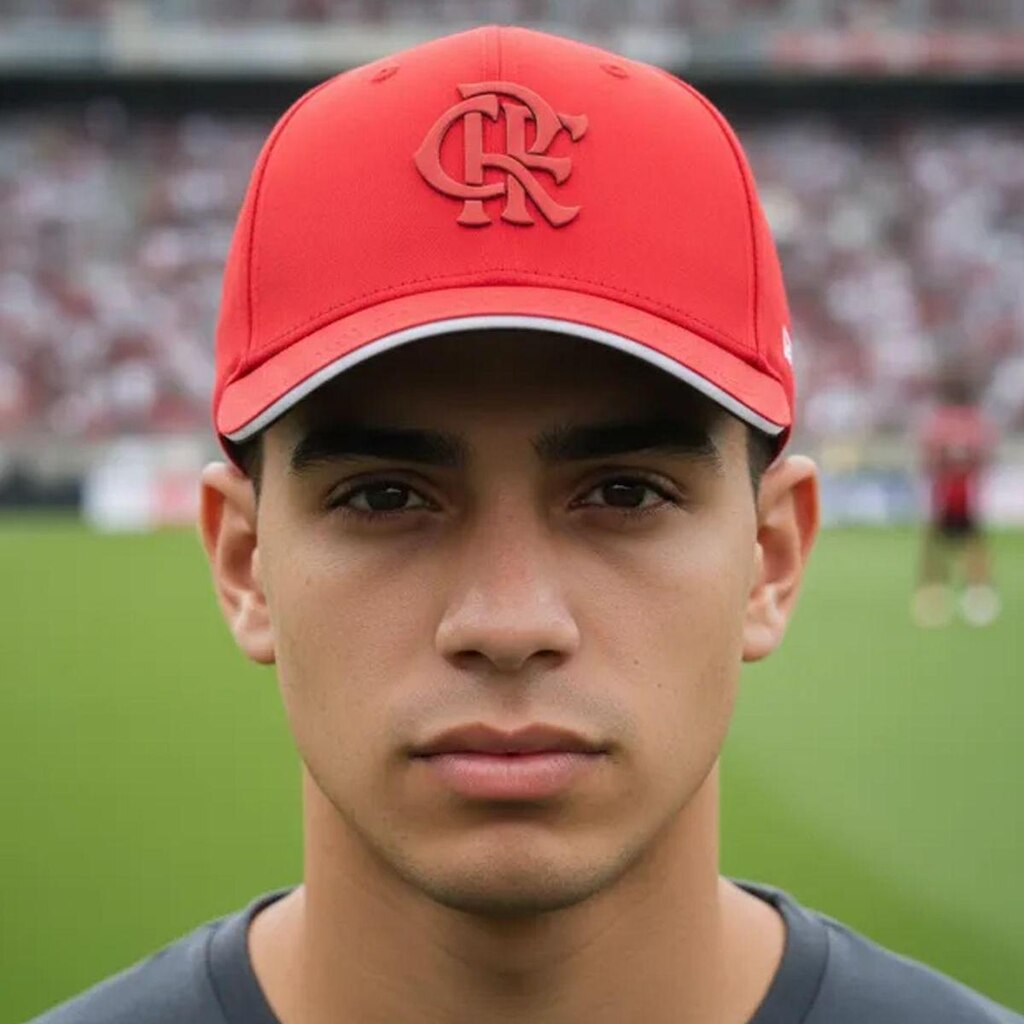 Bone Supercap Flamengo Silk Frontal 38069