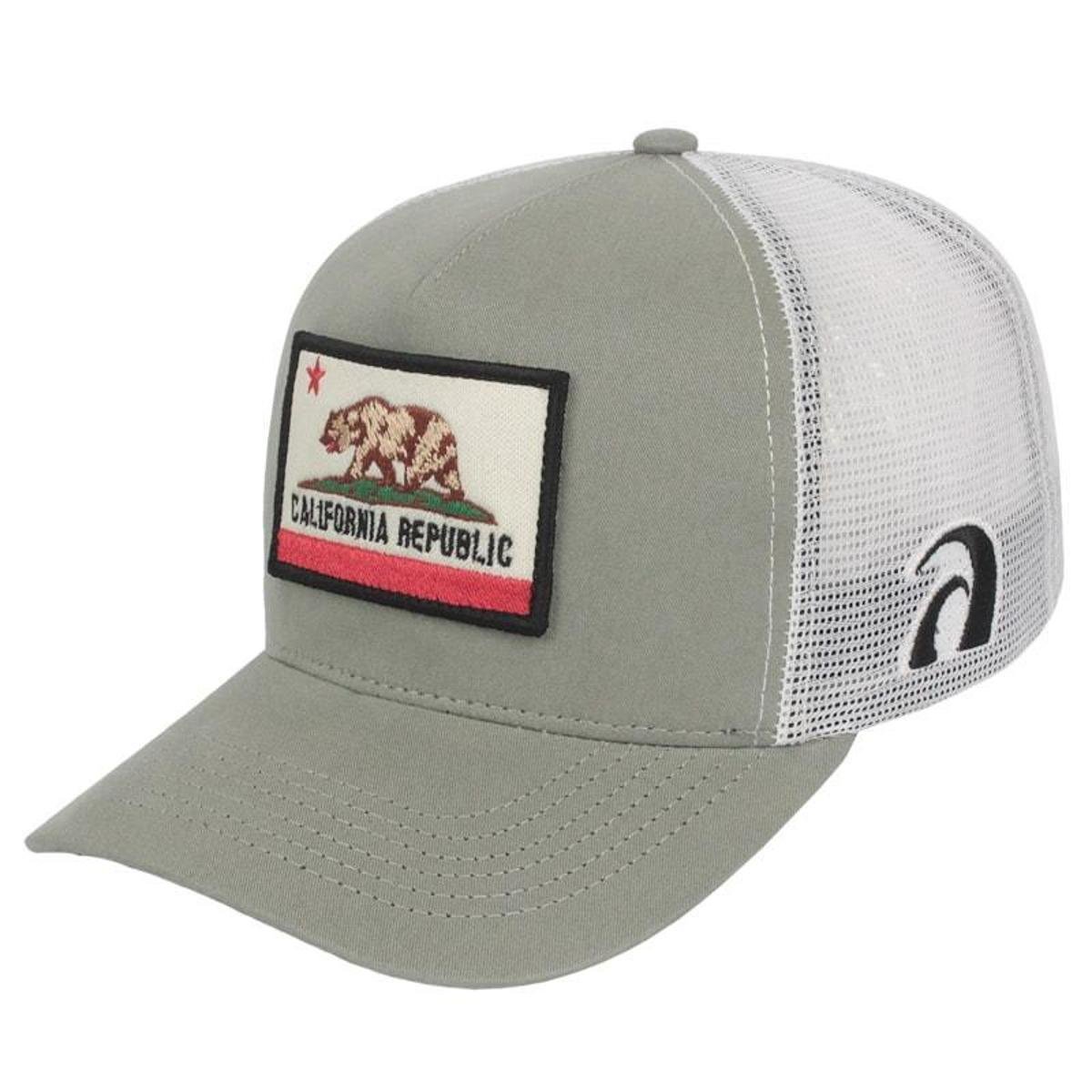 Boné Surf Alive Trucker California Republic Patch é boa?