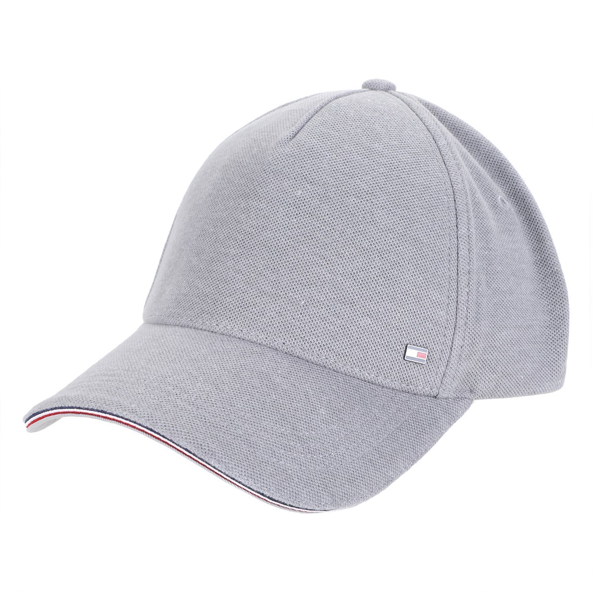 Boné Tommy Hilfiger Elevated Corporate Strapback Masculino - Cinza Claro Menor preço em Boné Tommy Hilfiger Elevated Corporate Strapback Masculino - Cinza Claro
