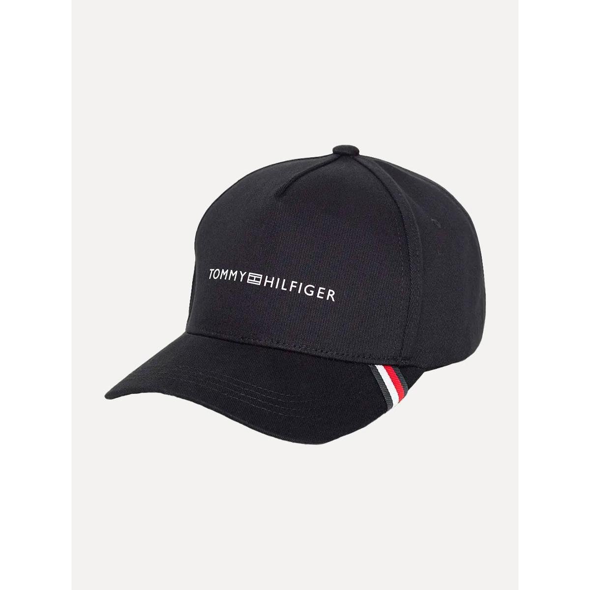 Boné Tommy Hilfiger Uptown Cap Logo Preto Menor preço em Boné Tommy Hilfiger Uptown Cap Logo Preto