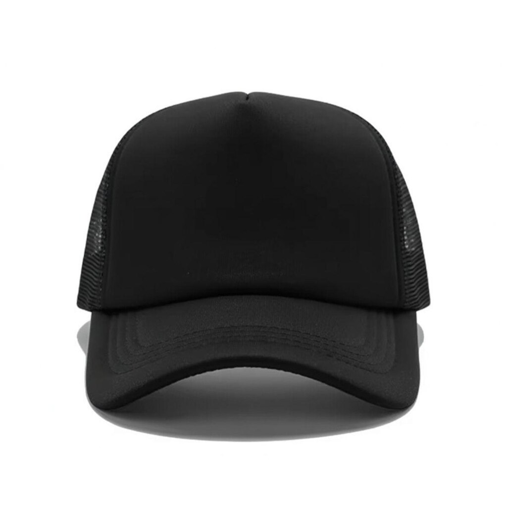 Boné Trucker Aba Curva Tela Telinha Liso Básico Ajustável Snapback Unissex Masculino Feminino Casual