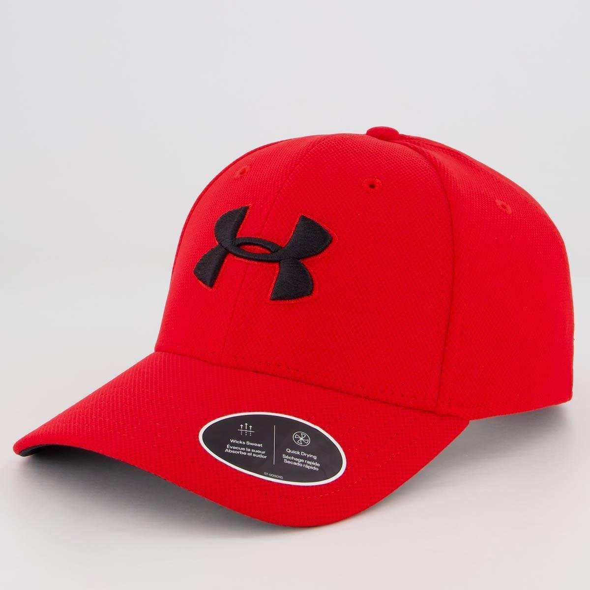 Menor preço em Boné Under Armour Blitzing 3.0 Vermelho - Vermelho