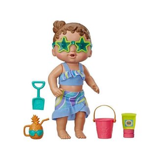 Boneca Baby Alive Bebê Sol e Areia com Acessórios