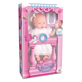 Boneca Bebê Milk Oracão