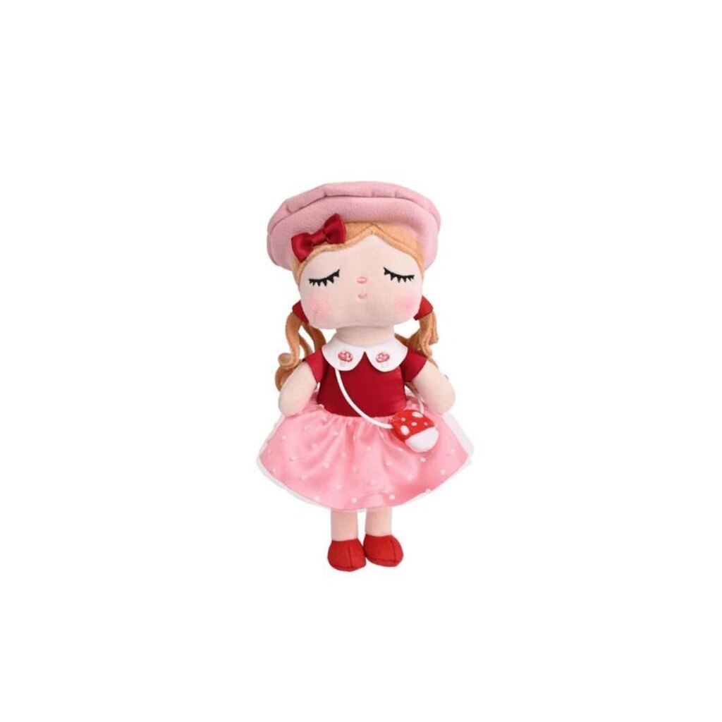 Boneca Metoo Mini Angela Cher Cogumelo 20Cm Vermelho