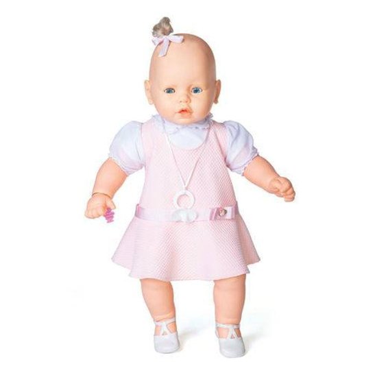 Boneca Meu Bebe Vestido 60 Cm Estrela Rosa Zattini Boneca Meu Bebe Vestido 60 Cm Estrela Rosa Zattini