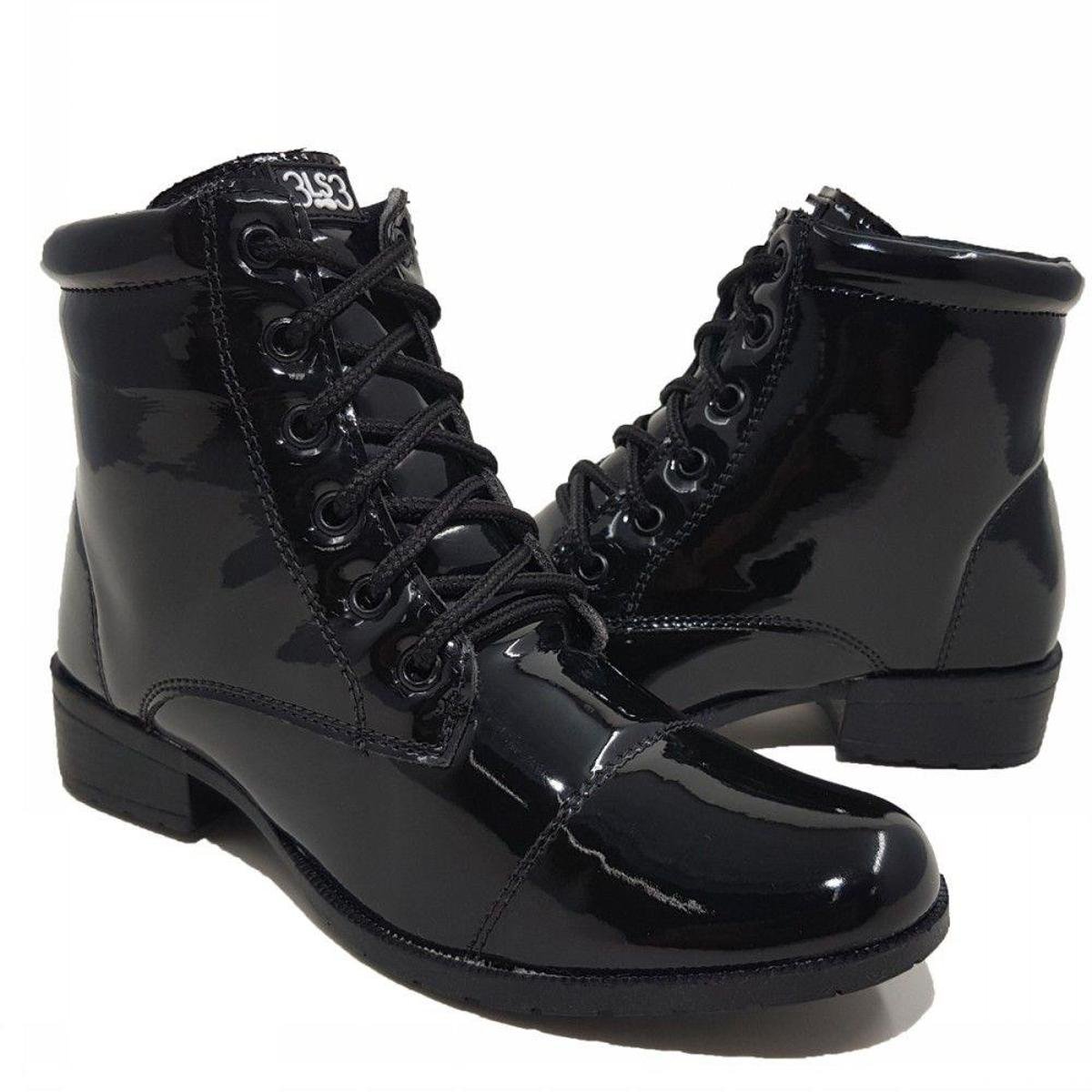 bota cano curto 3ls3 feminina