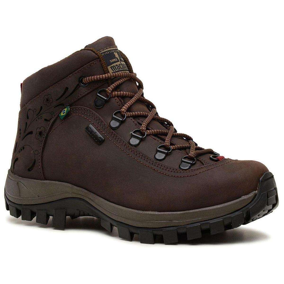 Bota Adventure Cano Alto Macboot Alecrim 08 Café - 39 Menor preço em Bota Adventure Cano Alto Macboot Alecrim 08 Café - 39