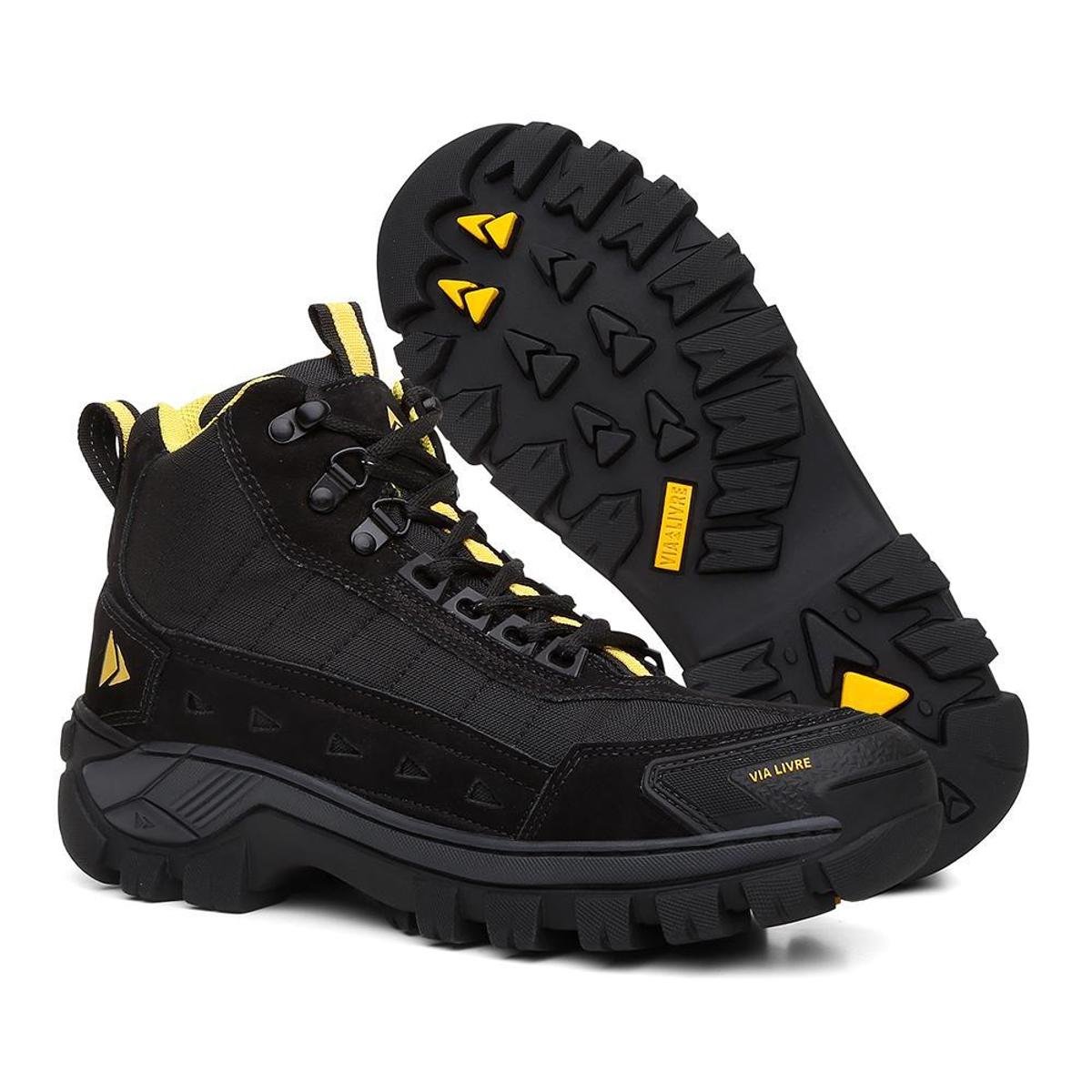 Bota Adventure Coturno Tenis Masculino Com Palmilha Gel Couro Legitimo Menor preço em Bota Adventure Coturno Tenis Masculino Com Palmilha Gel Couro Legitimo