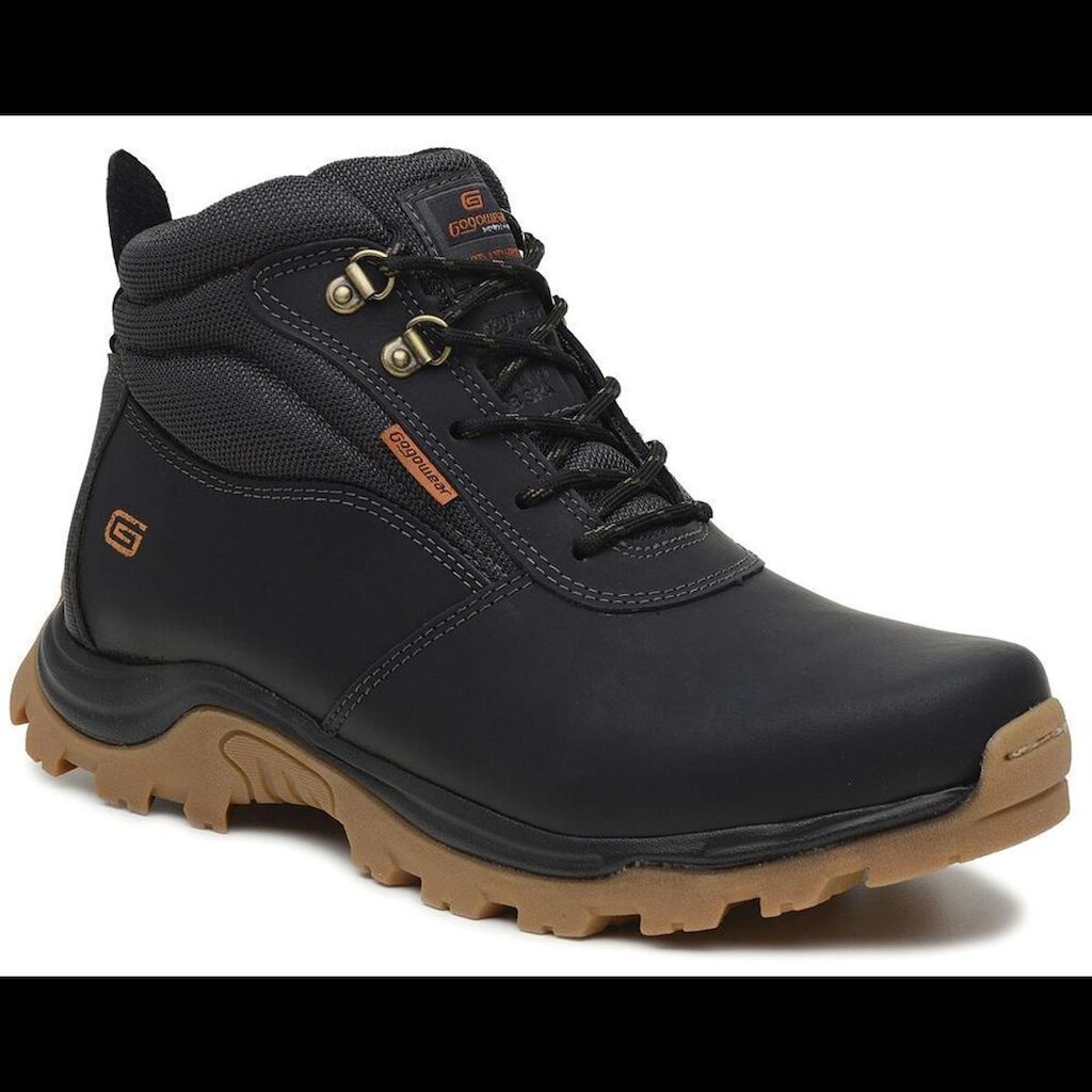 Bota Adventure Masculina Couro Confortavel Tratorada