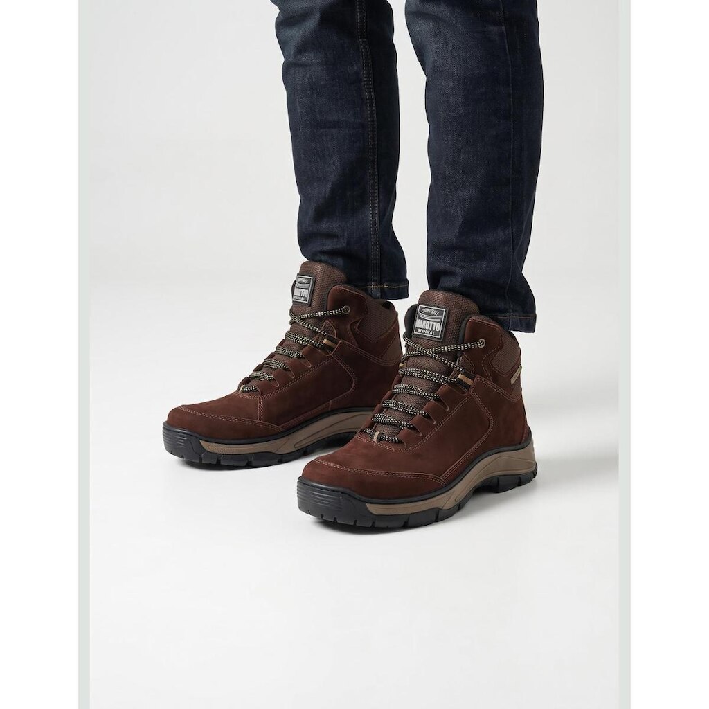Bota adventure masculina couro legítimo solado tratorado