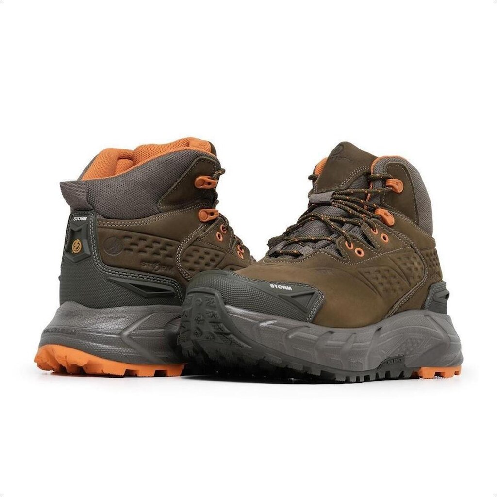 Bota Adventure Masculina Storm Couro Conforto