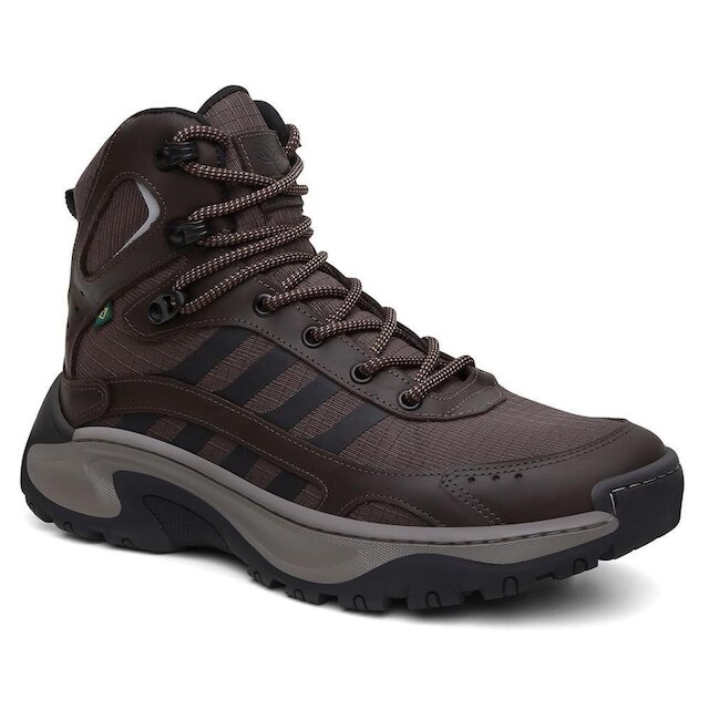Bota Adventure Venetto Masculina Wind Trail Impermeável em Couro