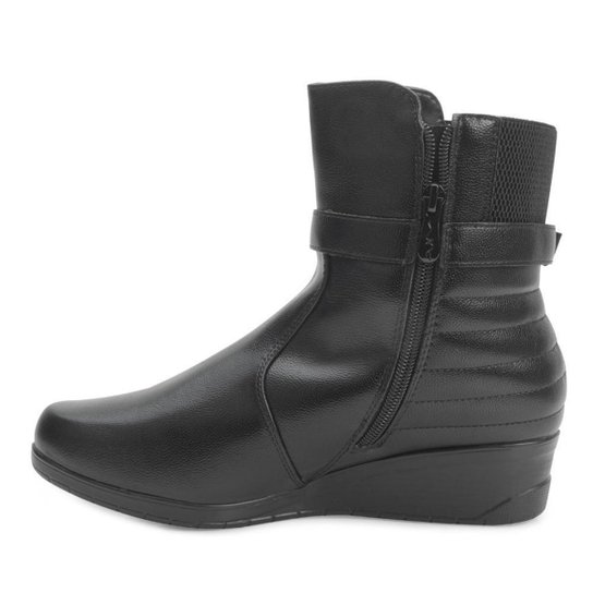 Bota Anabela  Moon e Meia MC24-71105