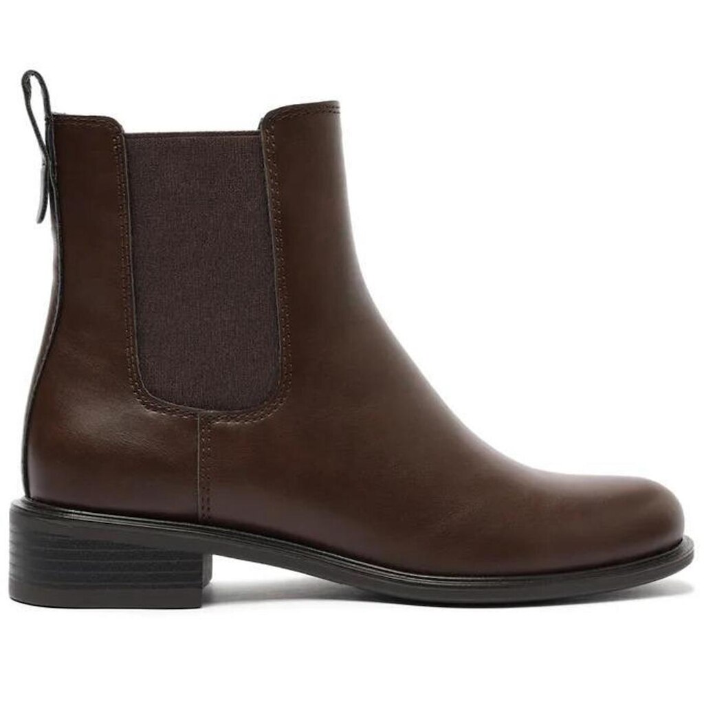 Bota Anacapri Cano Curto Chelsea Marrom Cafe