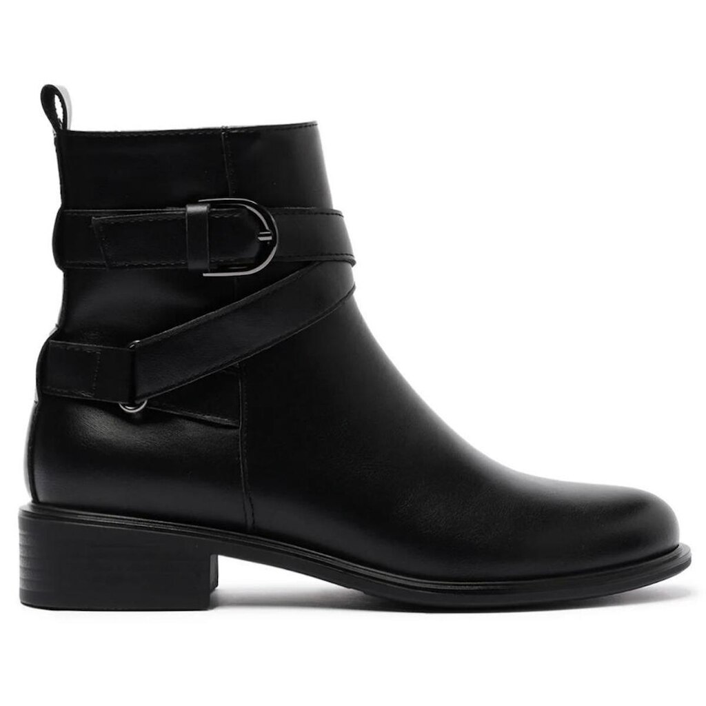 BOTA ANACAPRI COURO CANO CURTO FEMININA C304760005