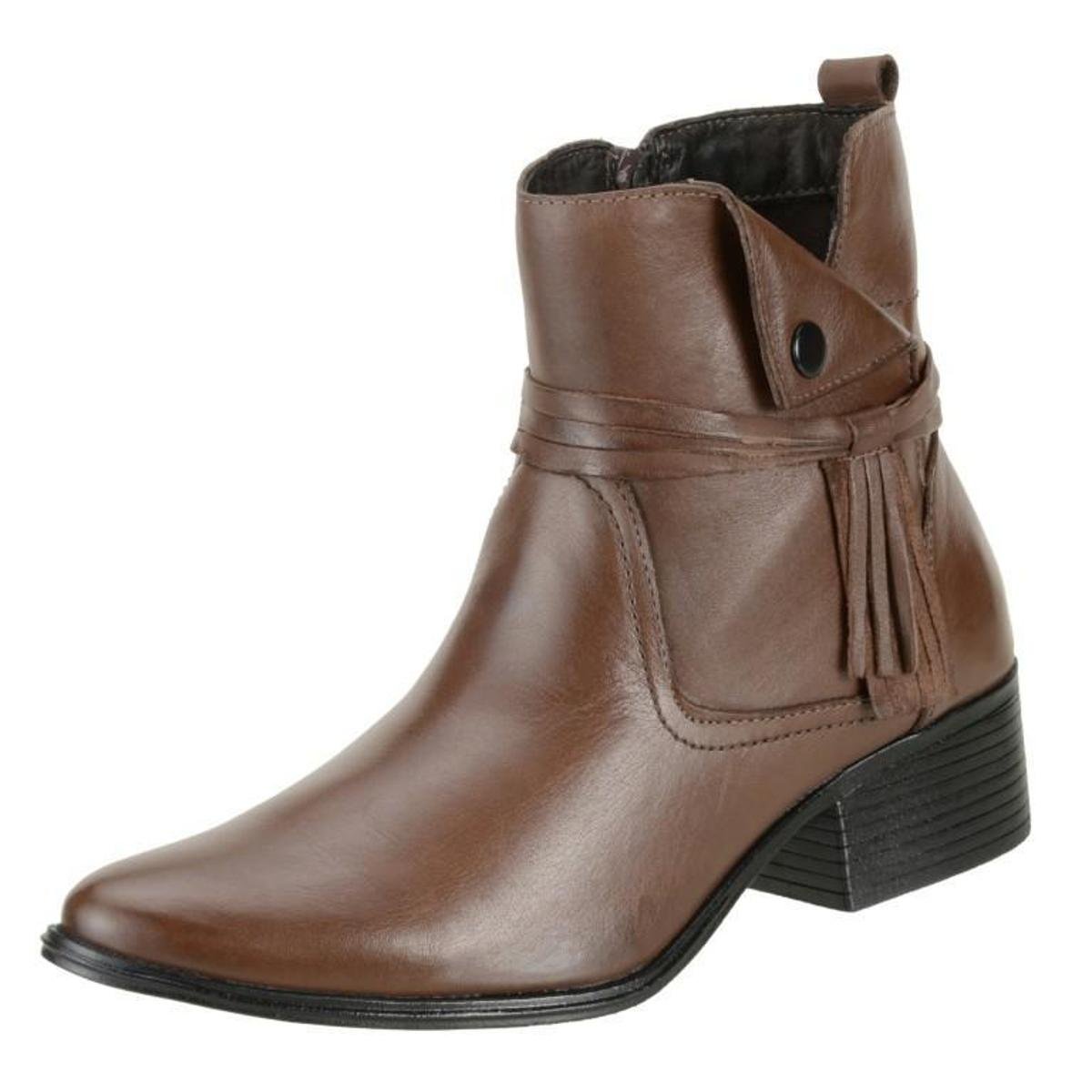 ankle boot marrom