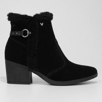 Bota Ankle Boot Mississipi Pelo Feminina