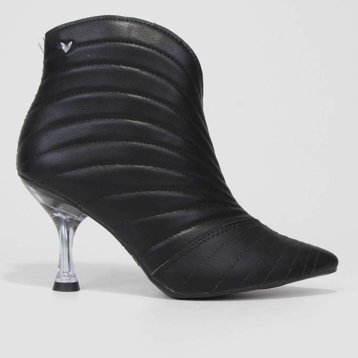 Bota Ankle Boot Mississipi Salto Taça Feminina Menor preço em Bota Ankle Boot Mississipi Salto Taça Feminina