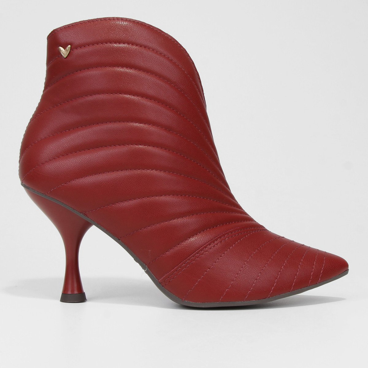 Bota Ankle Boot Mississipi Salto Taça Feminina Menor preço em Bota Ankle Boot Mississipi Salto Taça Feminina
