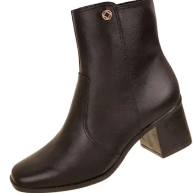 Bota Bebece Camel Feminino Original T6212-105