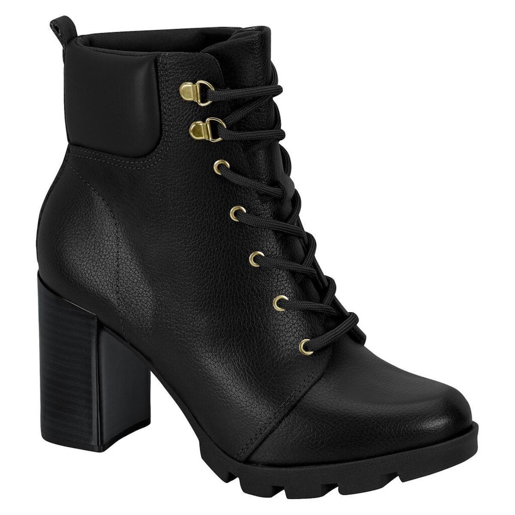 Bota Beira Rio 9074.103 Coturno Tratorado Feminino