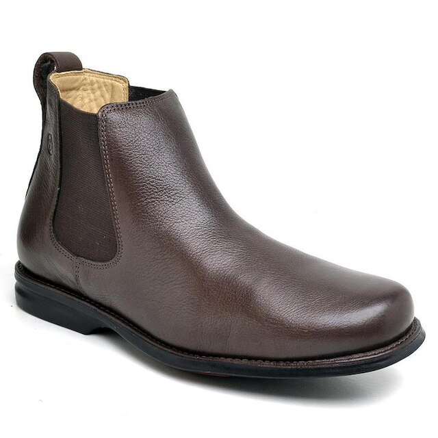 Bota Botina Anatomic Gel 4511 Floater Brown Masculino
