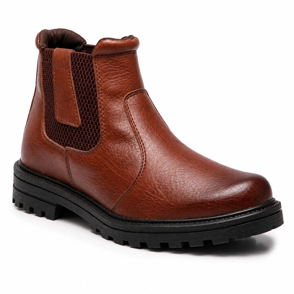 Bota Botina Infantil Masculina Casual Calce Fácil 09.65J