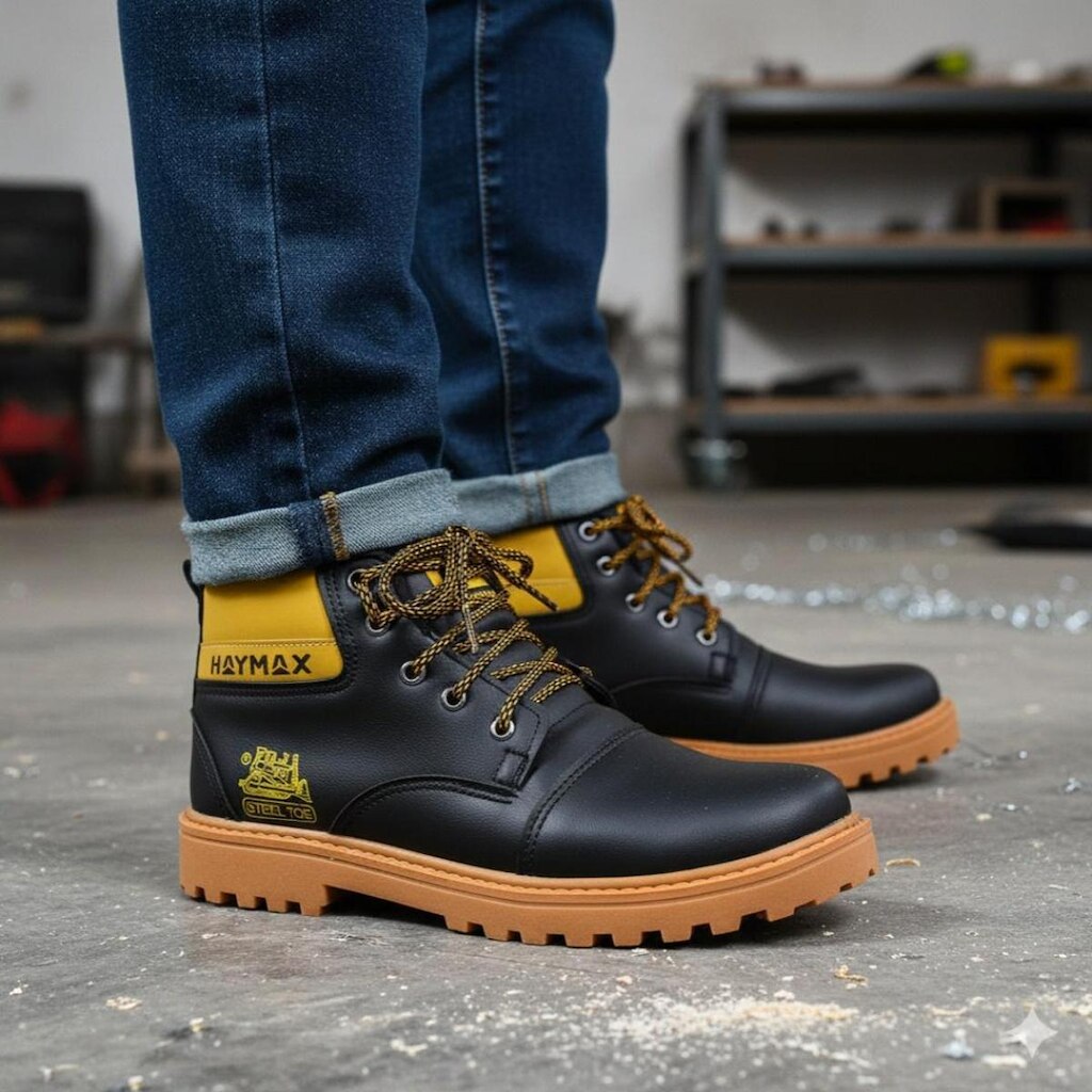 Bota Botina Masculina Bota Haymax Casual Coturno Confortável