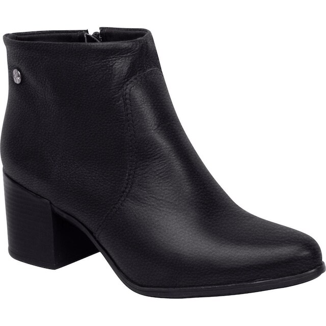 Bota Bottero 346901 Cano Curto Salto Grosso Feminina