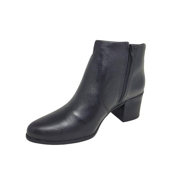 Bota Bottero 346901 Cano Curto Salto Grosso Feminina