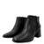 Bota Bottero Cano Curto Salto Médio Feminina - Preto