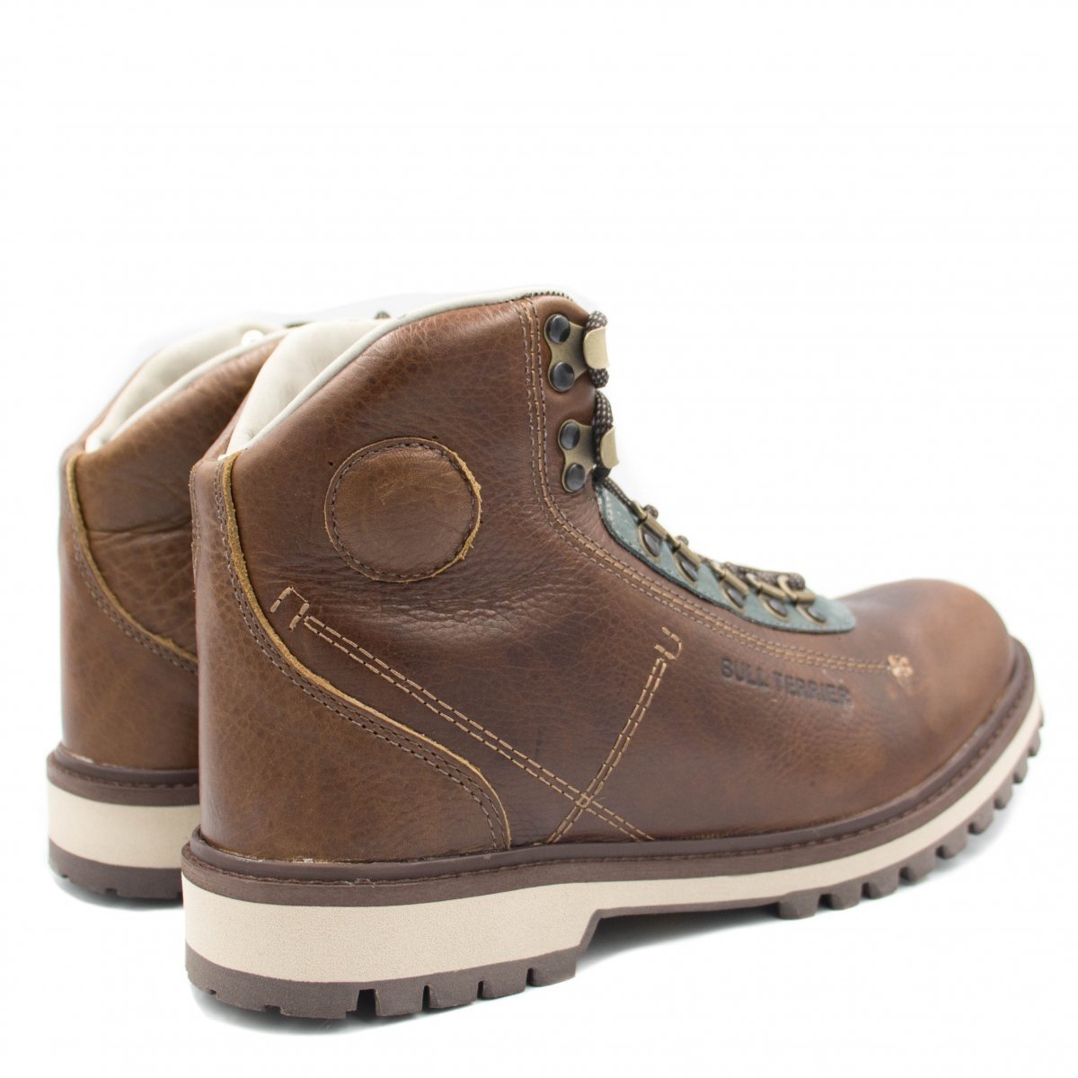 Bota Bull Terrier Adventure Vintage Floater Bufalo Masculina - Marrom |  Zattini