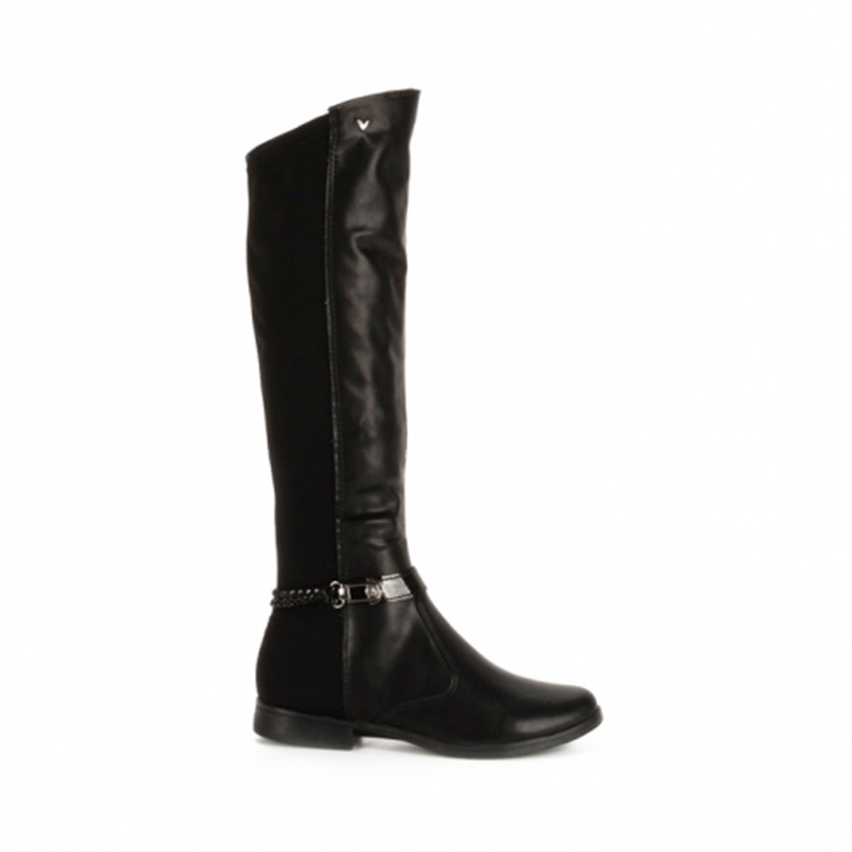 Bota Cano Alto Mississipi Matelassê Feminina - Preto Menor preço em Bota Cano Alto Mississipi Matelassê Feminina - Preto